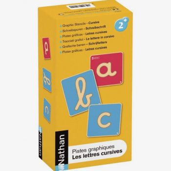 Piste graphique lettres cursives