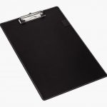 Plaque porte bloc plastique avec pince format A4+