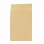Paquet de 250 pochettes kraft brun 3 soufflets 229x324 120g/m² bande de protection