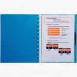 Pack of 20 sleeves for removable pocket document protectors