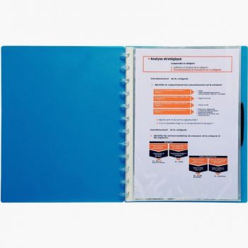 Pack of 20 sleeves for removable pocket document protectors