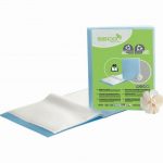 Eco-Friendly Translucent Blue Document Holder, 80 Pockets