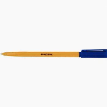 Stylo bille Micron pointe fine 0,7mm bleu