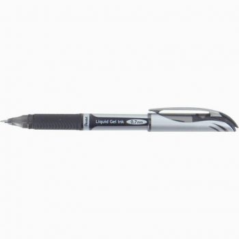Stylo encre gel Energel BL57 pointe métal 0,7mm noir Pentel