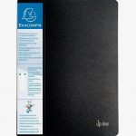 Rigid Polypropylene Presentation Folder Up-line, 120 Pockets, Black Color