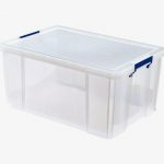 Boîte de rangement Prostore 70 litres transparent