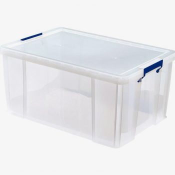 Boîte de rangement Prostore 70 litres transparent