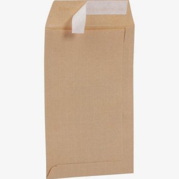 Pack of 50 reinforced kraft envelopes 275x365mm, 130gsm, protective strip