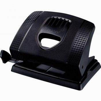 Essentials Green Hole Punch, 2 Holes, 20 Sheets