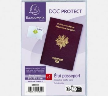 PVC Travel Passport Cover