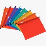 Boîte RAINBOW CLASS avec 8 dossiers suspendus