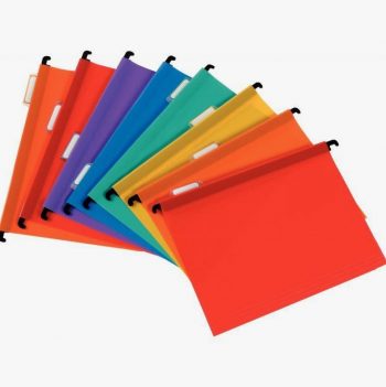 Boîte RAINBOW CLASS avec 8 dossiers suspendus