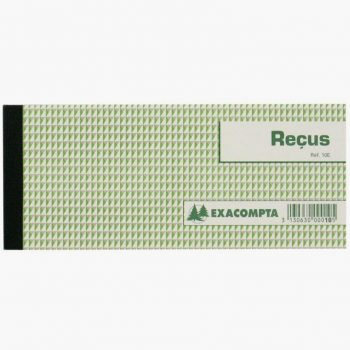 Booklet of 50 Receipts, Size 9 x 13 cm