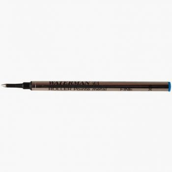 Recharge de stylo roller pointe fine bleu Waterman