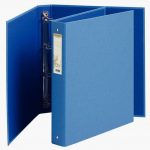 FOREVER recycled paper lever arch file, 4 cm spine, blue