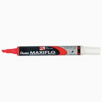 Red Maxiflo Whiteboard Marker, Fine Chisel Tip