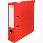 A4 Lever Arch File, 8 cm Spine, Red
