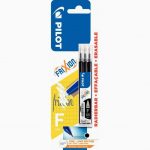 Set of 3 Pilot Frixion 0.5mm Black Pen Refills