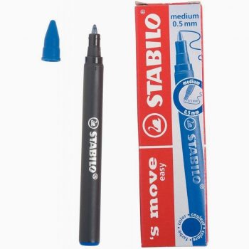 Set of 3 Blue Refills for Stabilo Move Easy Pens