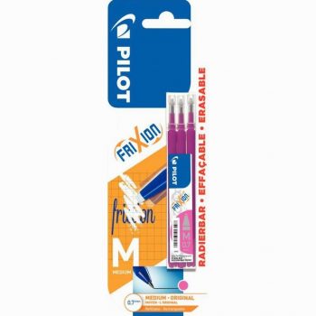 Set of 3 Pink Pilot Frixion Pen Refills