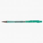 Retractable Fine Tip Green Pen Stylo BPS Matic