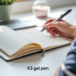 pen-gel-green-ink-k3-retractable-613651-1