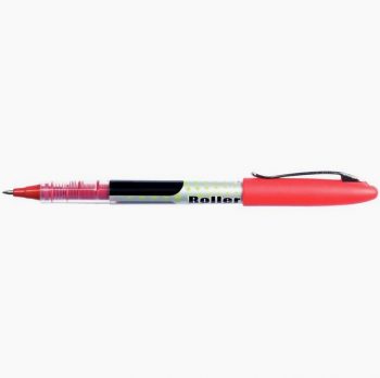 Red Precision Metal Tip Roller Pen 0.7mm