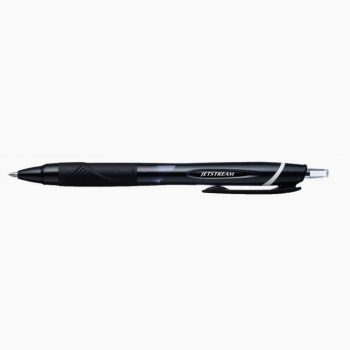 Uni-ball JetStream Retractable Fine Tip 0.4mm Black Rollerball Pen