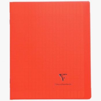 Cahier rouge Clairefontaine 96 pages 17 x 22 cm 90g Seyès