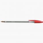 Stylo bille Bic Cristal pointe moyenne rouge