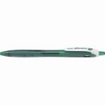 Stylo bille Begreen Rexgrip rétractable pointe moyenne vert