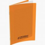 Conquerant Orange Notebook, 32 Sheets, 17x22 cm, 90gsm, Seyès Ruled