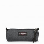 School Pencil Case Benchmark Solo Black Denim - Single Compartment