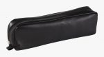 Trousse scolaire rectangulaire cuir noir Clairefontaine