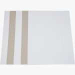 Set of 5 cardboard sheets, one white side, one grey side, size 50 x 65 cm, weight 640 g