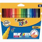 Set of 18 Visa 880 Fine Tip Markers Assorted Colors