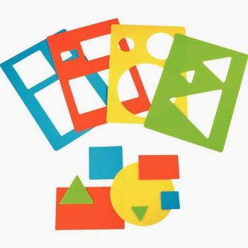 Set of 4 Geometric Shape Drawing Tools