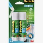 Set of 2 Scotch glue sticks 21g each