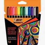 Set of 12 Color UP Felt Tip Pens