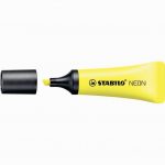 Set of 3 Neon Yellow Highlighters