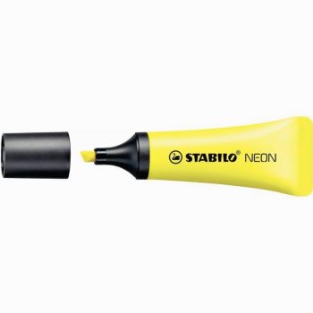 Set of 3 Neon Yellow Highlighters