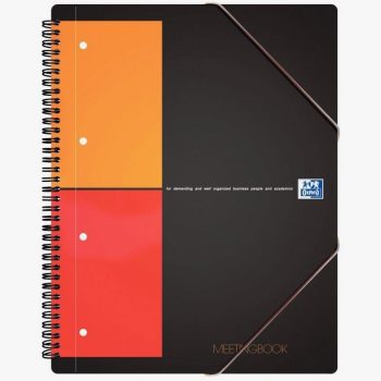 Oxford Orange Exercise Book, 160 Sheets, A4+ Size, 80gsm, 23 x 29.7 cm, 5x5 Grid Ruled