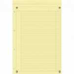 sheets-bloc-removable-80gsm-4-writing-6-21×32-cm-perforated-pad-80-mm-holes-lined-yellow-318300-1