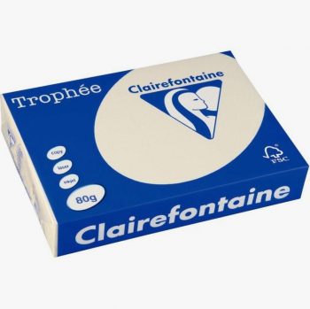 Pack of 500 A3 Ivory 80gsm Sheets – TROPHÉE by Clairefontaine