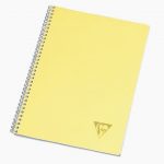 Clairefontaine Linicolor Fresh Notebook, Assorted Colors, 180 Sheets, A4 Size 90gsm, 21 x 29.7 cm, French-Ruled Seyès