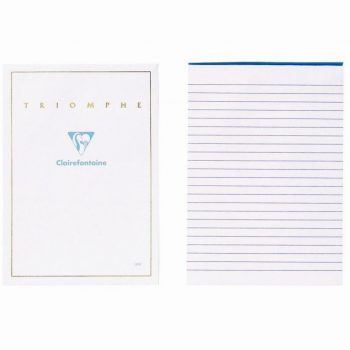 Triomphe White Vellum Notepad, 50 Sheets, Size 14.8 x 21 cm