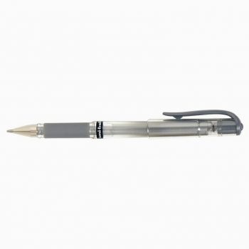 Stylo encre gel Signo Broad argent Uni-ball