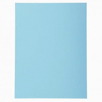 Pack of 100 vibrant blue 220g document folders FOREVER, size 24x32 cm