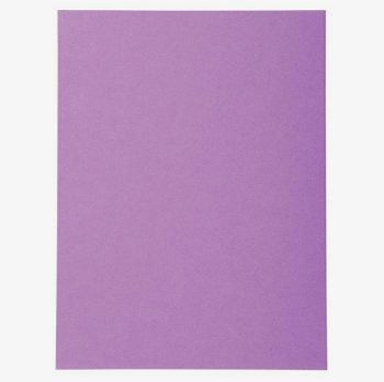 Pack of 100 FOREVER Folders 220g, 24x32 cm Size, Lilac Color