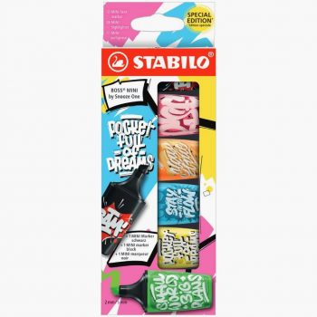 6 minis Stabilo Boss SNOOZ